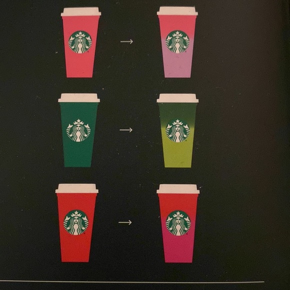 Starbucks | 2021 Holiday Release Color Changing Reusable Hot Cups - Picture 5 of 6